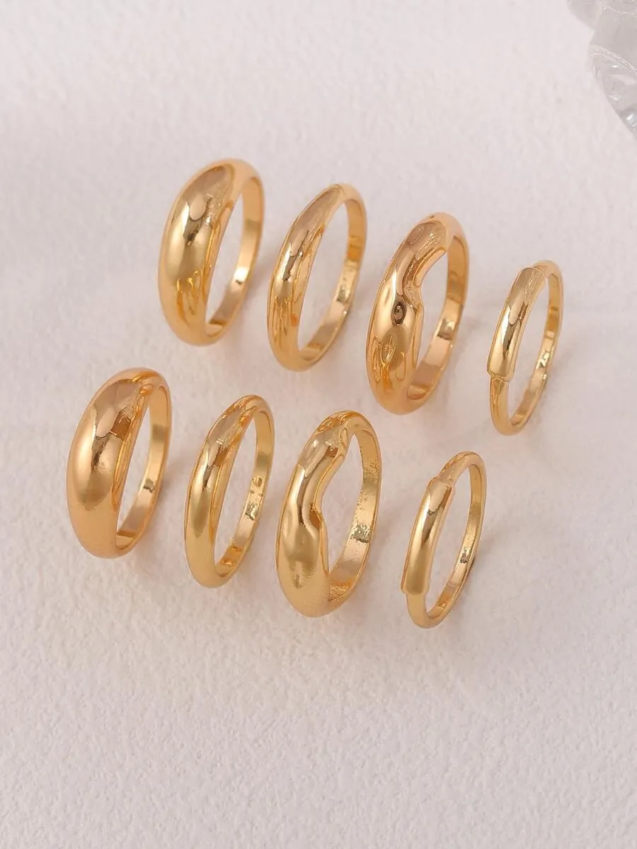 12048 1b-071 Set Anillo 8 pzas