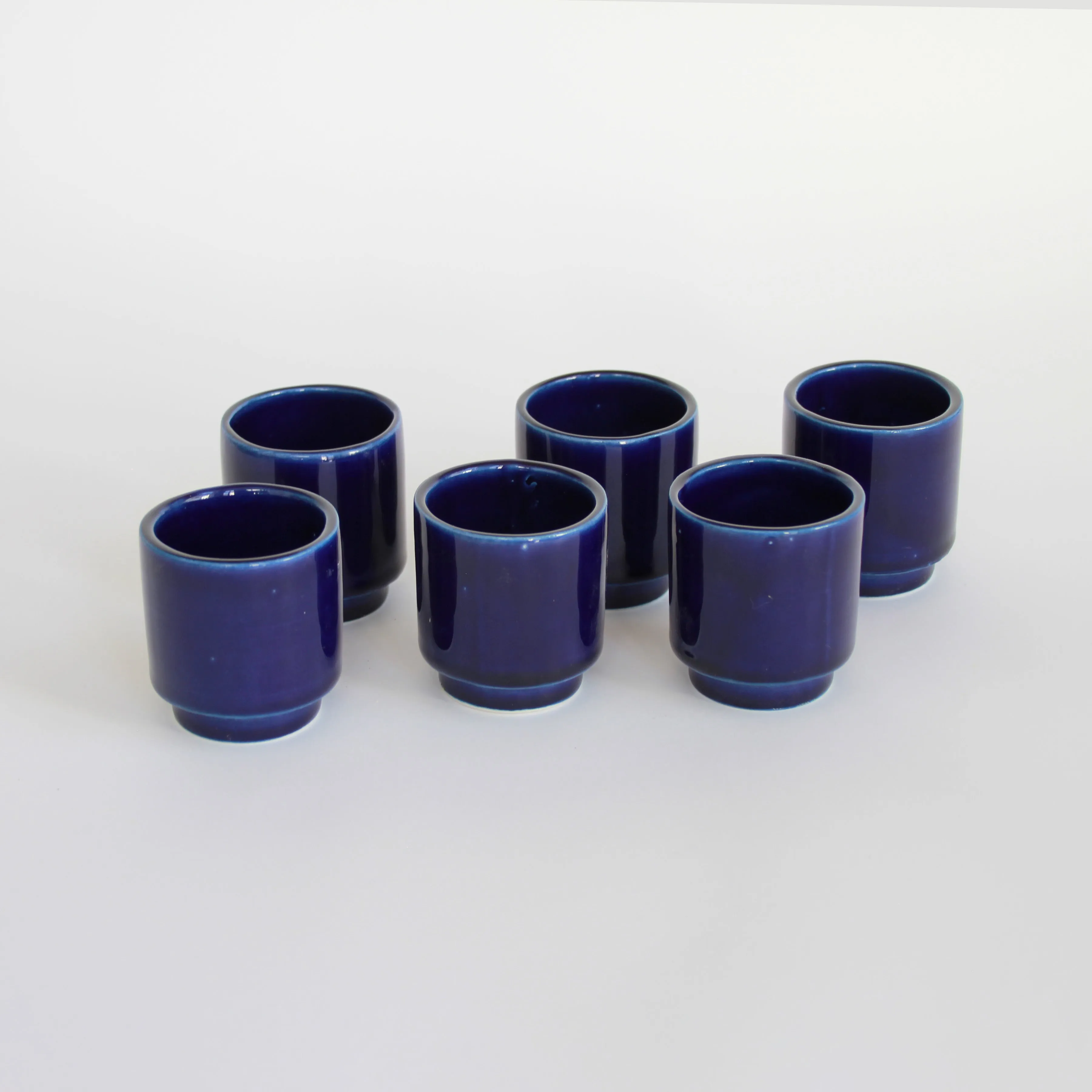 Blue espresso mug