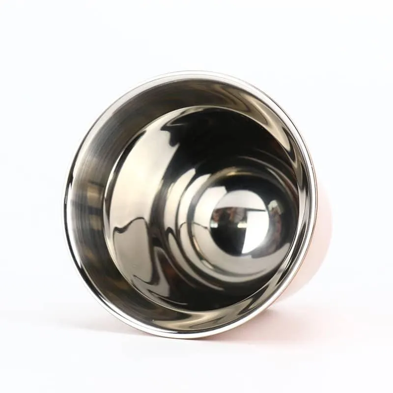 Double Wall Stainless Steel Espresso Cups 2 pcs Set