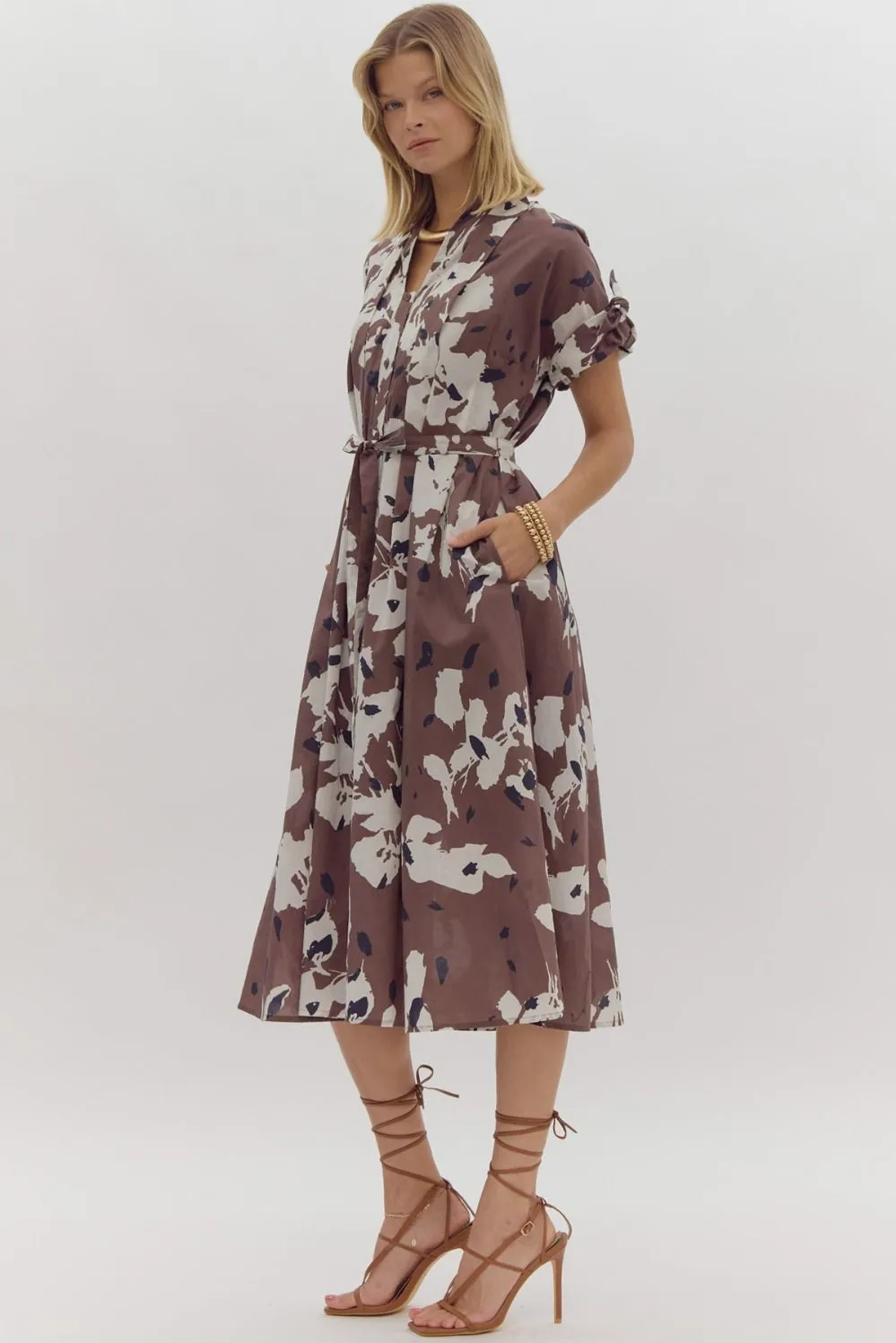 Espresso Midi Dress
