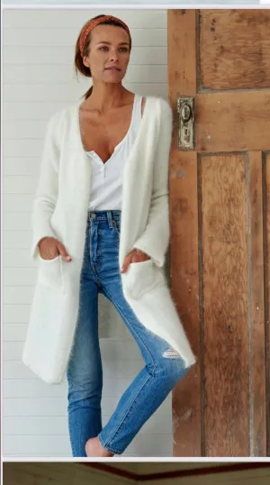 Jacket Angora Milk