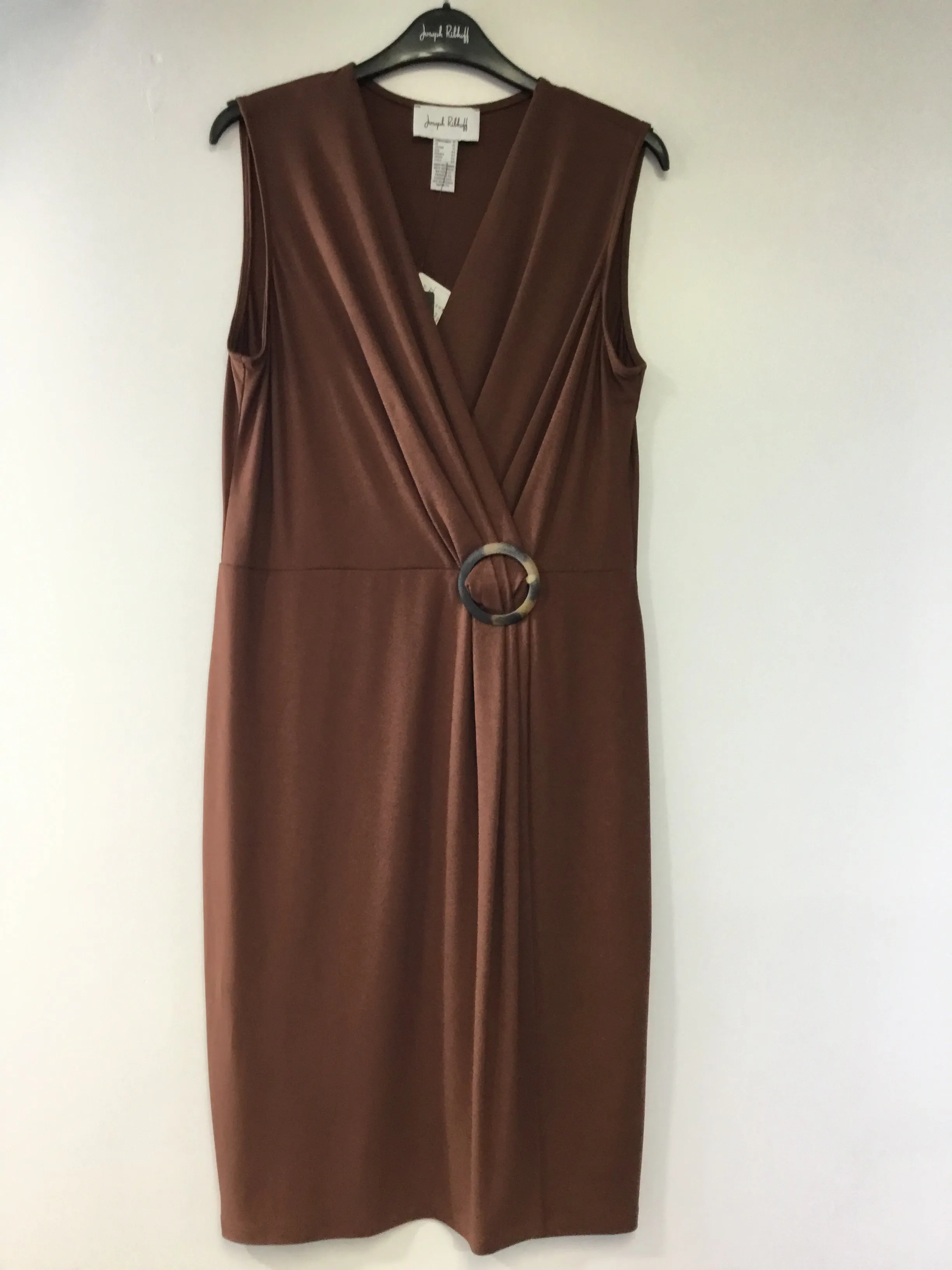 Joseph Ribkoff Ladies Tiger Eye Dress Espresso 222217