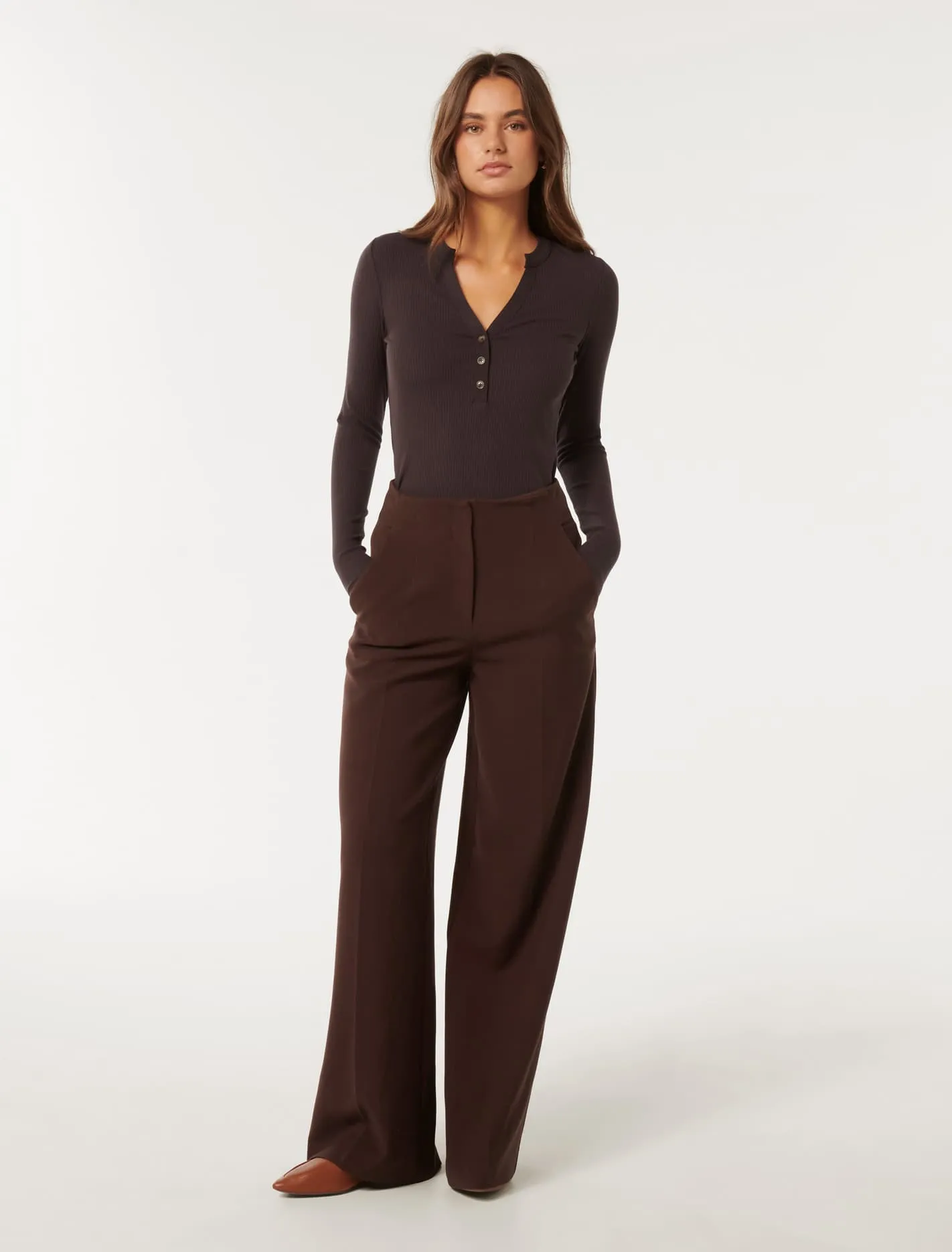 Julianna Henley Button Front Top