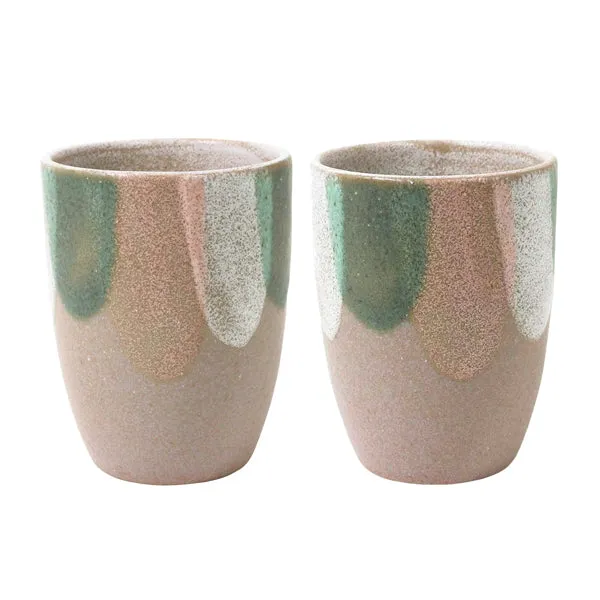Latte Cup 2 Pack - Green Tate
