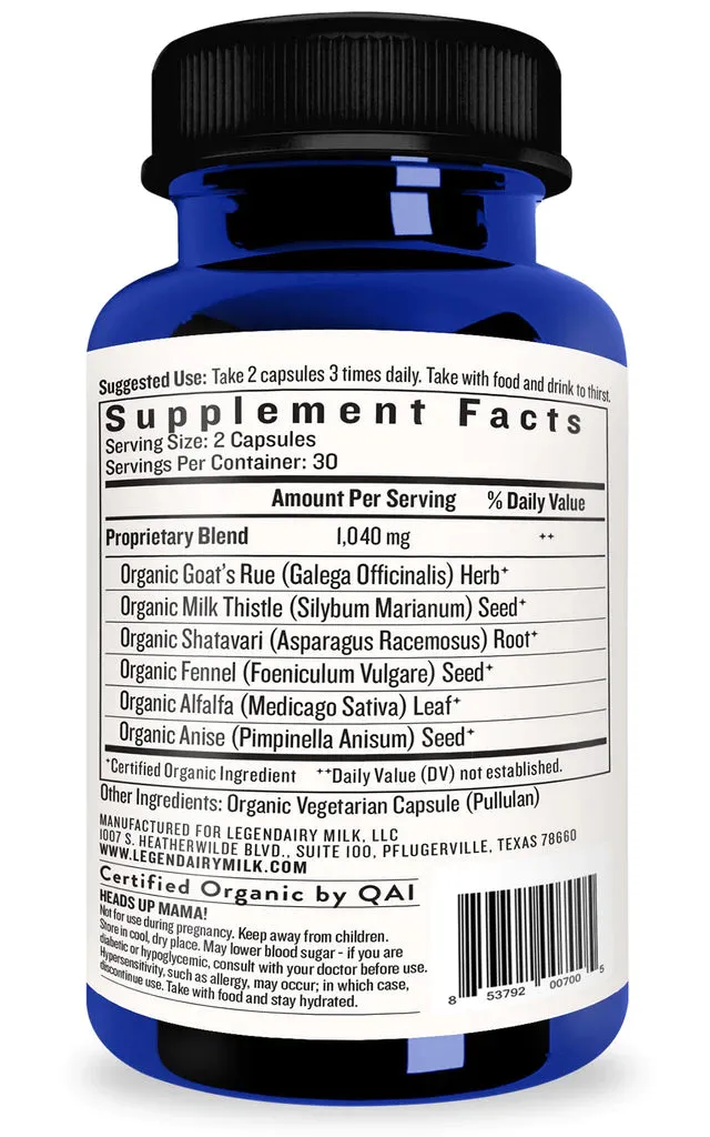 Liquid Gold Organic Lactation Blend