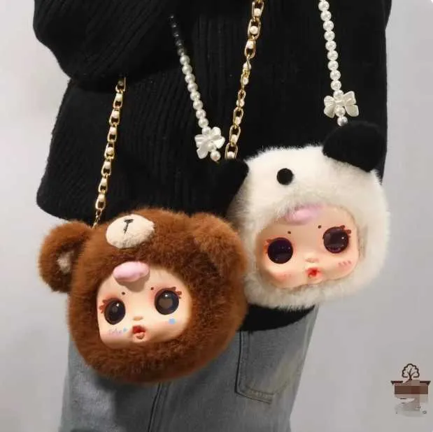 MM Milk Candy Baby Zipper Bag Plush-حقيبة ظهر
