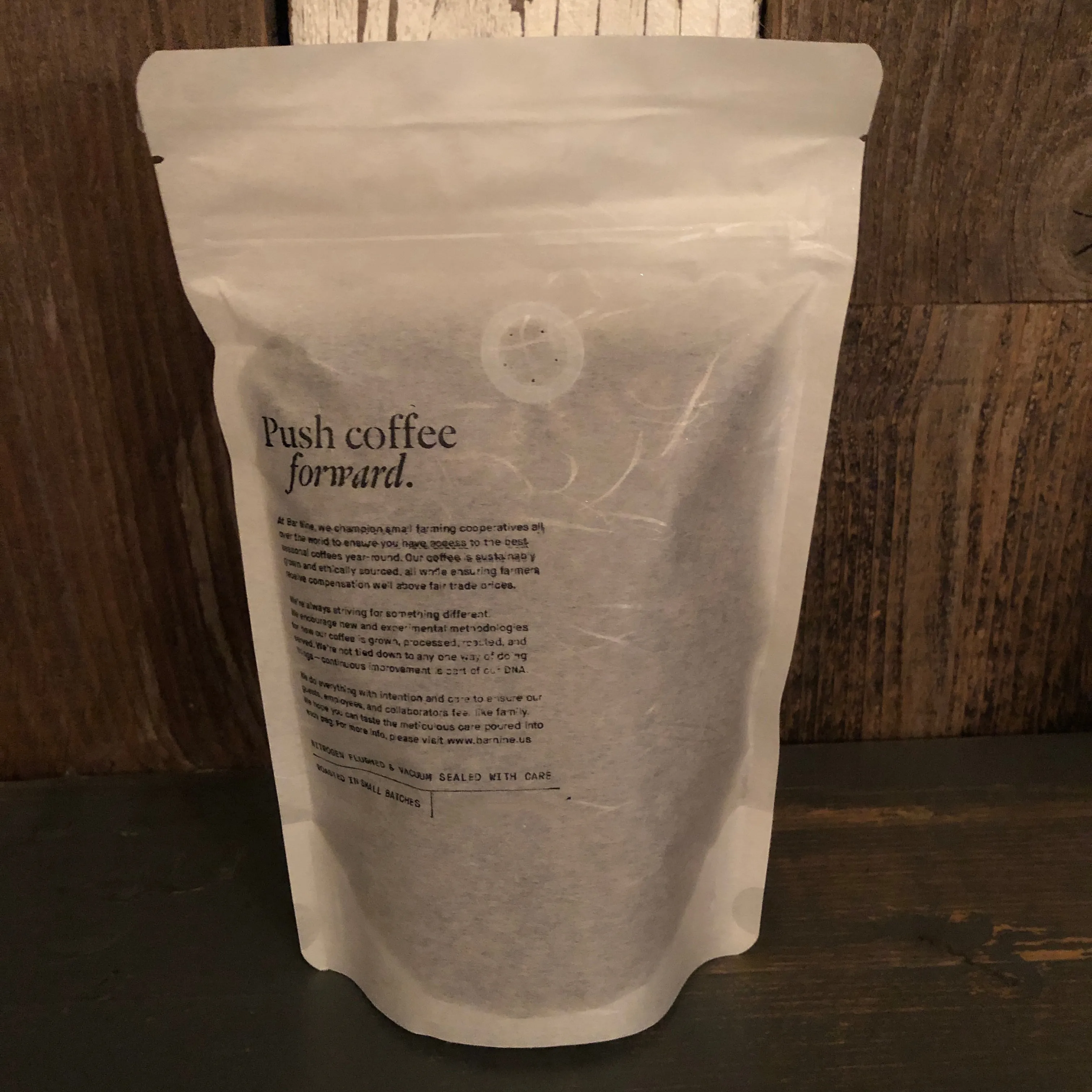 Patroness - whole bean coffee by Bar Nine - 250g