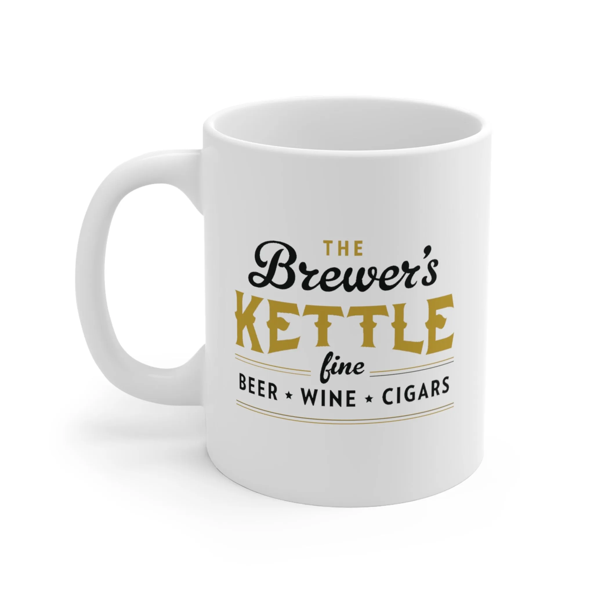 The Brewers Kettle 11oz Ceramic Coffee Mug - Reefmonkey