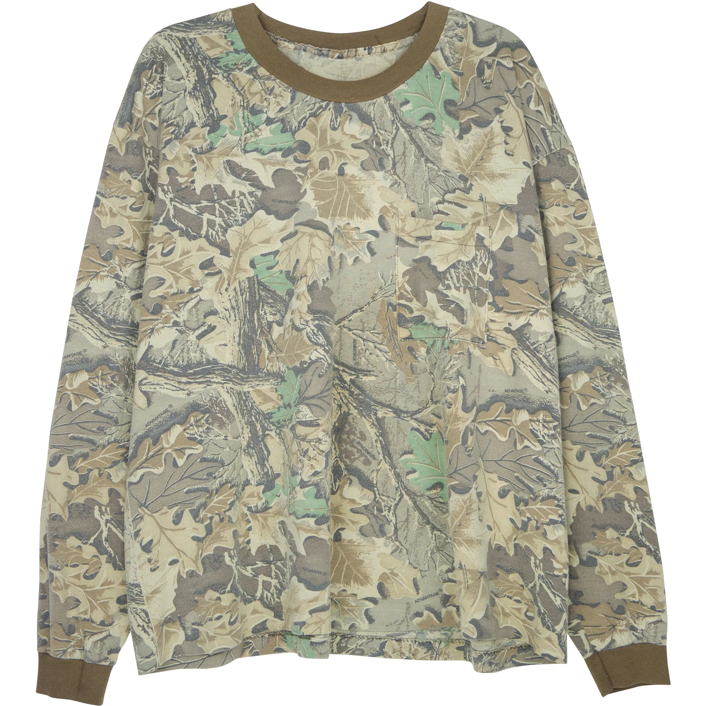 VINTAGE CAMO LONG SLEEVE TEE